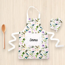 Load image into Gallery viewer, Floral | Personalised Apron
