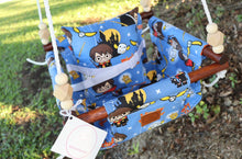 Load image into Gallery viewer, Harry Potter | Handmade Kids Swing
